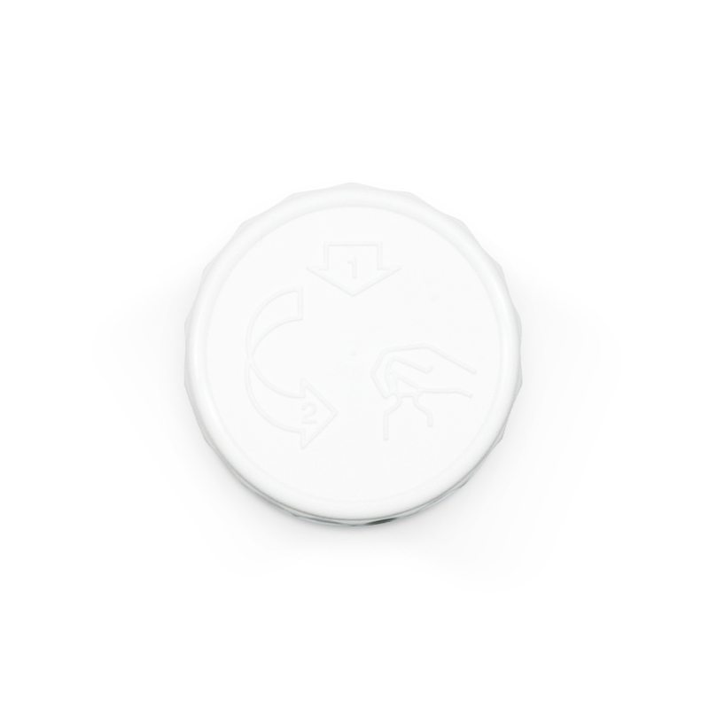 DUMAチャイルドレジスタント機能（CR機能）キャップ